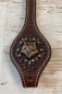 Floral Pentagon Concho copper 1 1/2